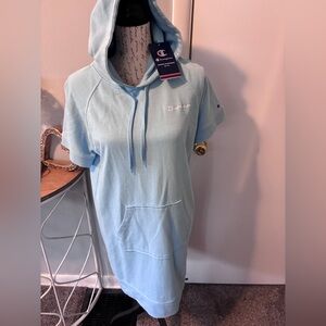 (NEW) CHAMPION HOODED DRESS-MEDIUM